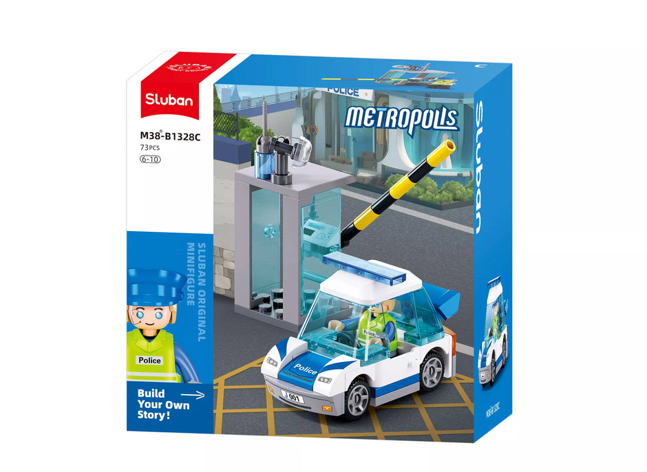 Sluban konstruktorius, Policijos mašina, 73 det.