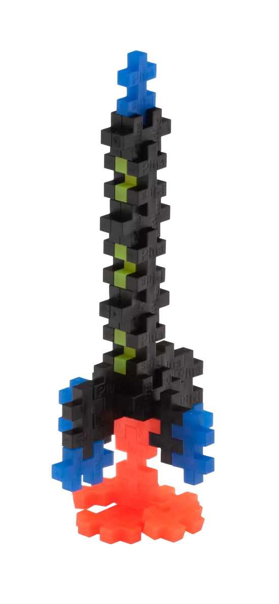 Plus Plus PRADŽIAMOKSLIS, pagrindinių-neoninių spalvų