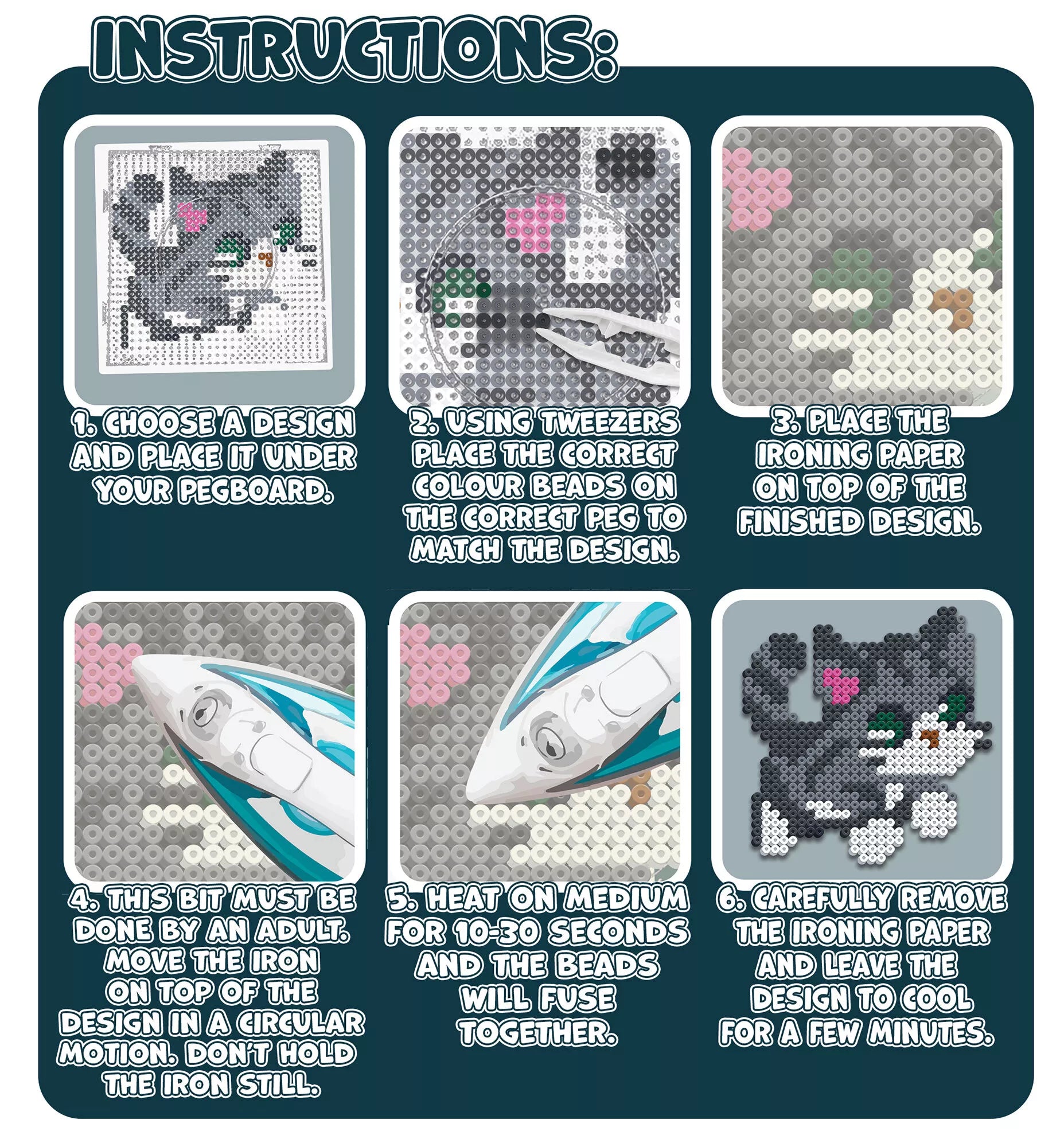 Splat Planet lyginimo karoliukai, Kačiukai