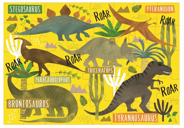 Dėlionė, Dinozauras, 40 det.