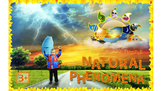 Dėlionė Natural Phenomena, 3+