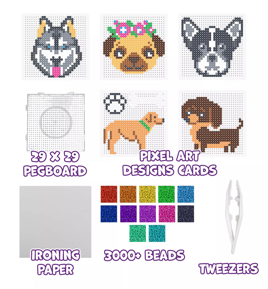 Splat Planet lyginimo karoliukai, Šuniukai