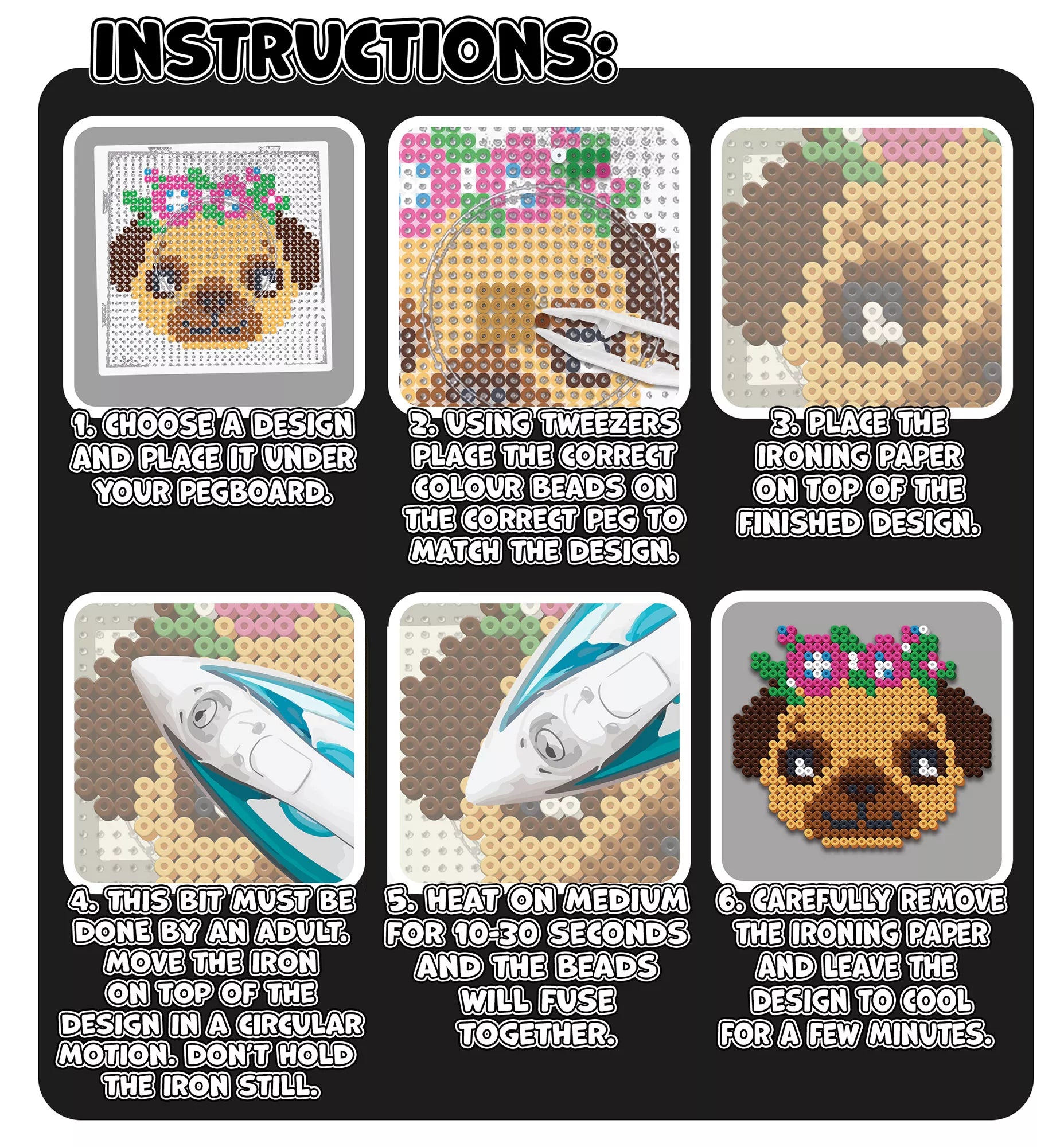 Splat Planet lyginimo karoliukai, Šuniukai