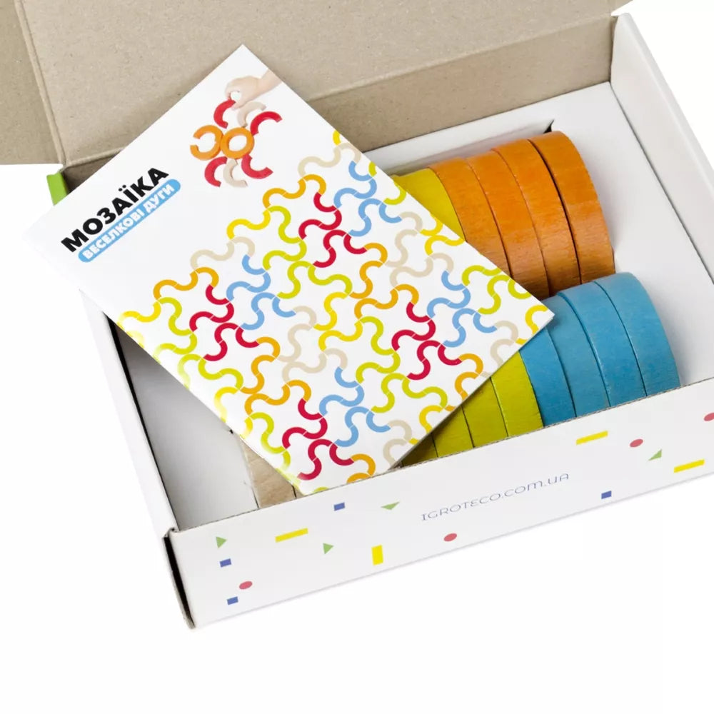 Igroteco balansinė mozaika, Vaivorykštė, 24 det.