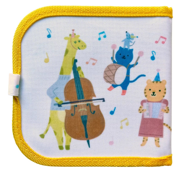 Jaq Jaq Bird mini knyga su netepančiomis kreidelėmis, Liūtas