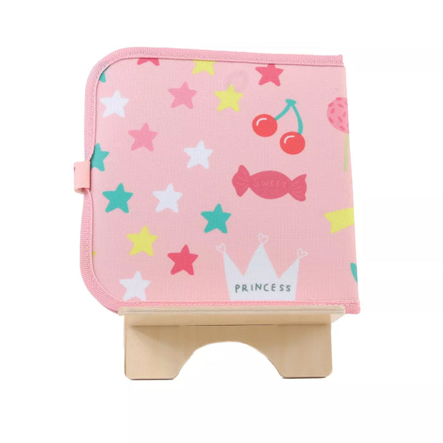 Jaq Jaq Bird piešimo knyga su netepančiomis kreidelėmis, Vienaragis