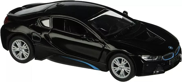 KiNSMART automobilis, BMW i8, juodas