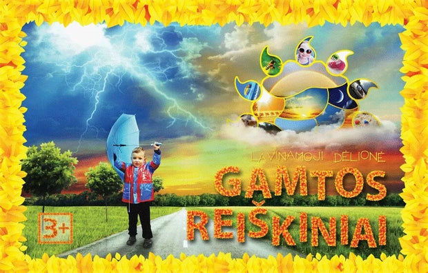 Lavinamoji dėlionė Gamtos reiškiniai, 3+