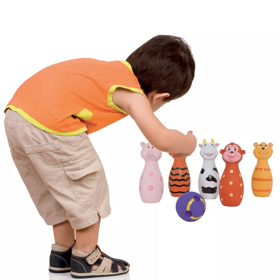 LUDI boulingo rinkinys, gyvūnai