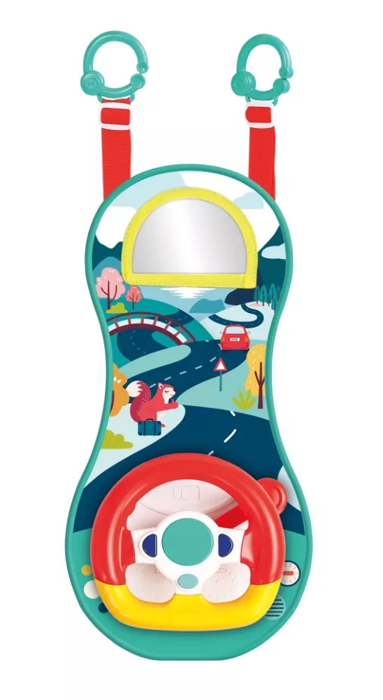 LUDI interaktyvus prikabinamas automobilio vairas