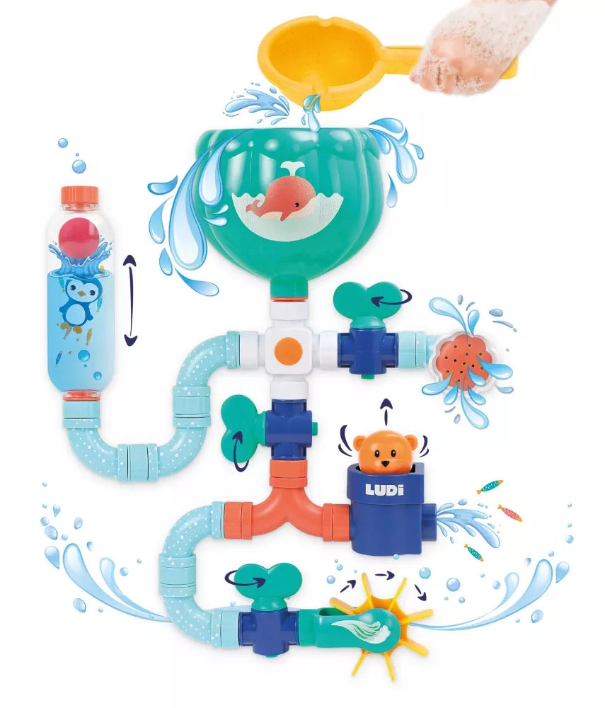 LUDI maudymosi žaislų rinkinys, Jūra