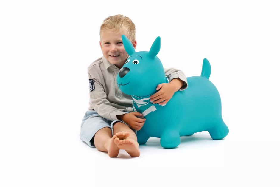 LUDI šokliukas, šuniukas, mėtinis