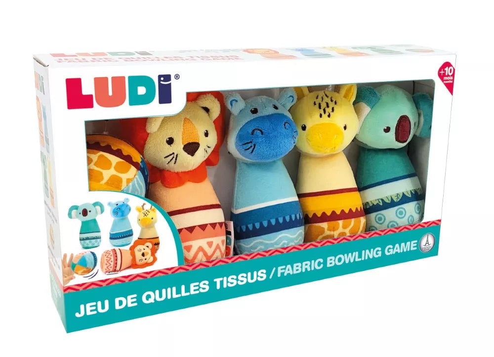 LUDI žaidimas boulingas, medžiaginis