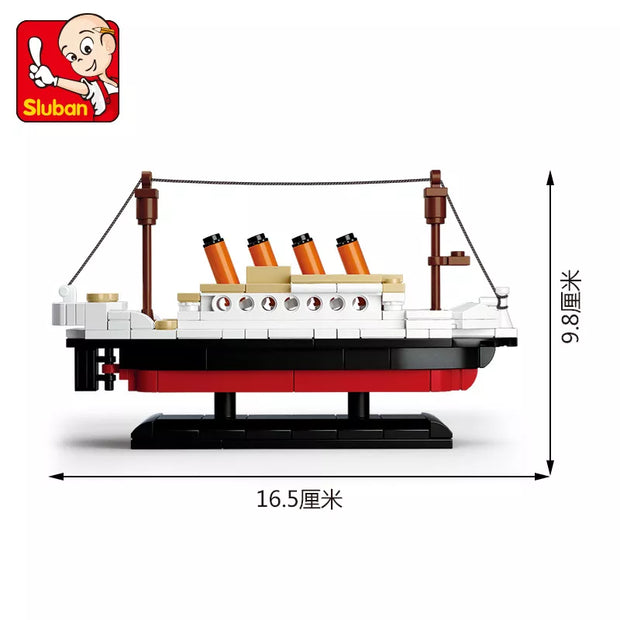 Sluban konstruktorius, Laivas Titanikas, 194 det.