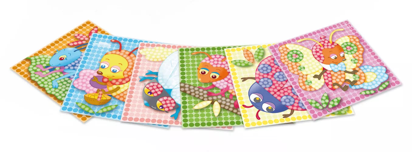 PlayMais žaidimas mozaika 2300, Vabzdžiai