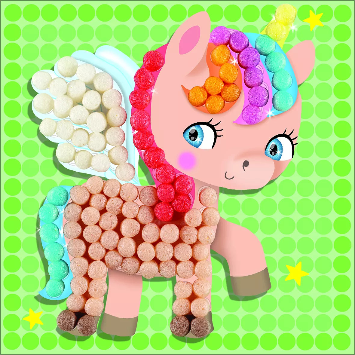 PlayMais žaidimas mozaika 2300, Vienaragis