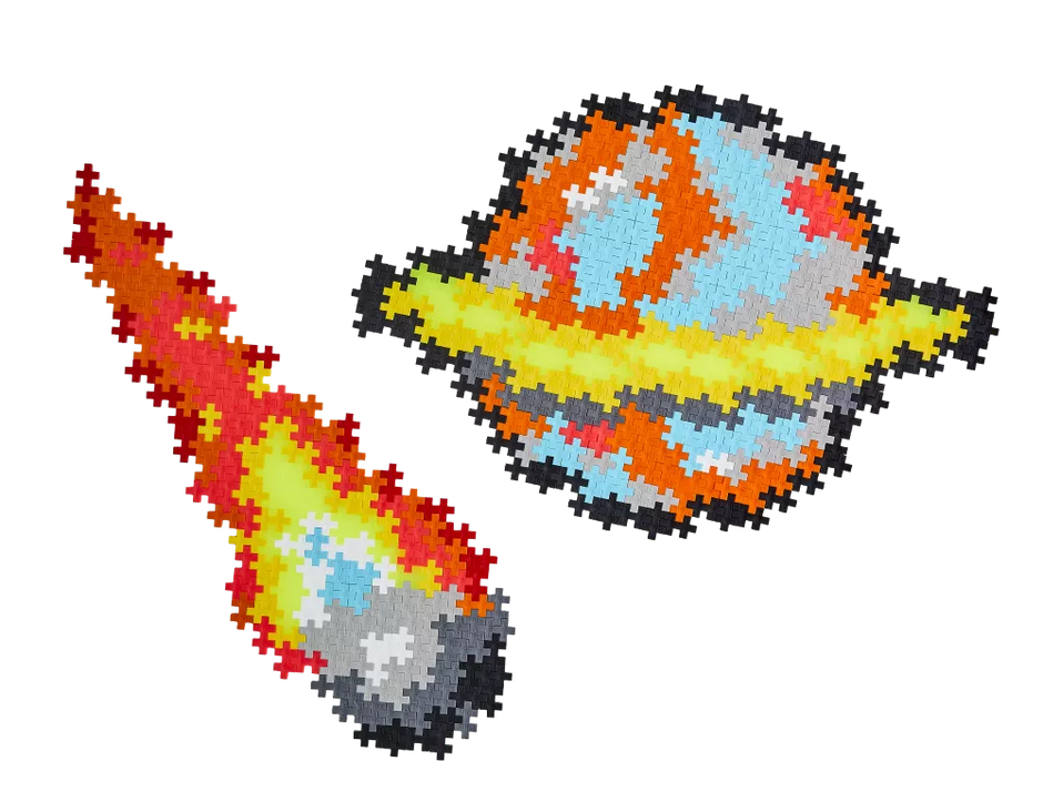 Plus Plus dėlionė pagal skaičius KOSMOSAS, 500 det.