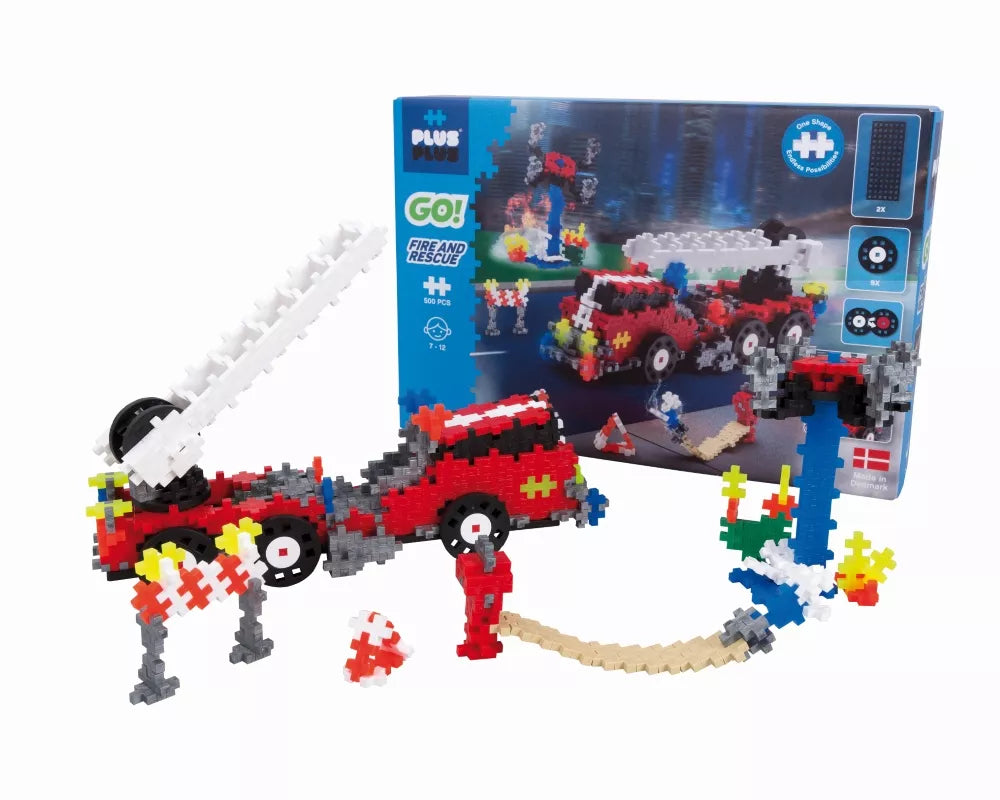 Plus Plus konstruktorius, Ugniagesių komanda, 500 det.
