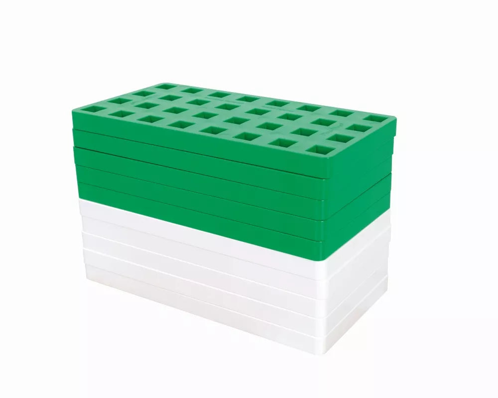 Plus Plus konstruktoriaus DIDELIŲ detalių pagrindukai, 10 det.