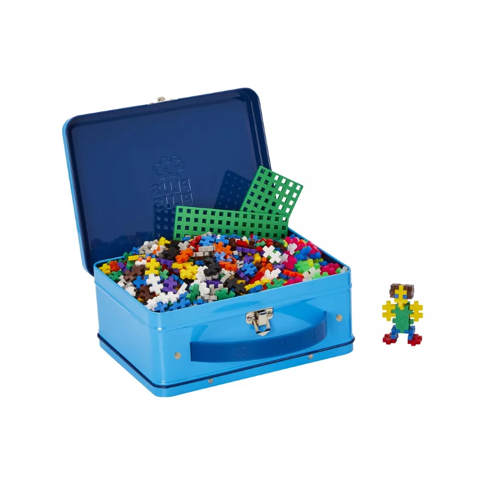 Plus Plus konstruktoriaus LAGAMINAS, mėlynas, metalinis