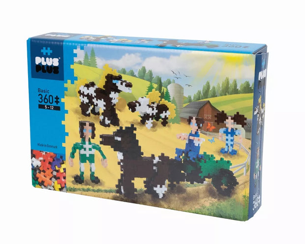 Plus Plus konstruktorius, Arklys su brikele , 360 det.