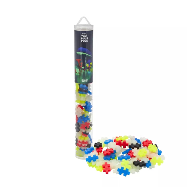Plus Plus konstruktorius, šviečiančios, 100 det.