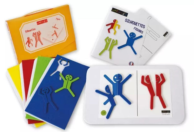 SEPP magnetinis rinkinys Siluetai, 4 vaikams
