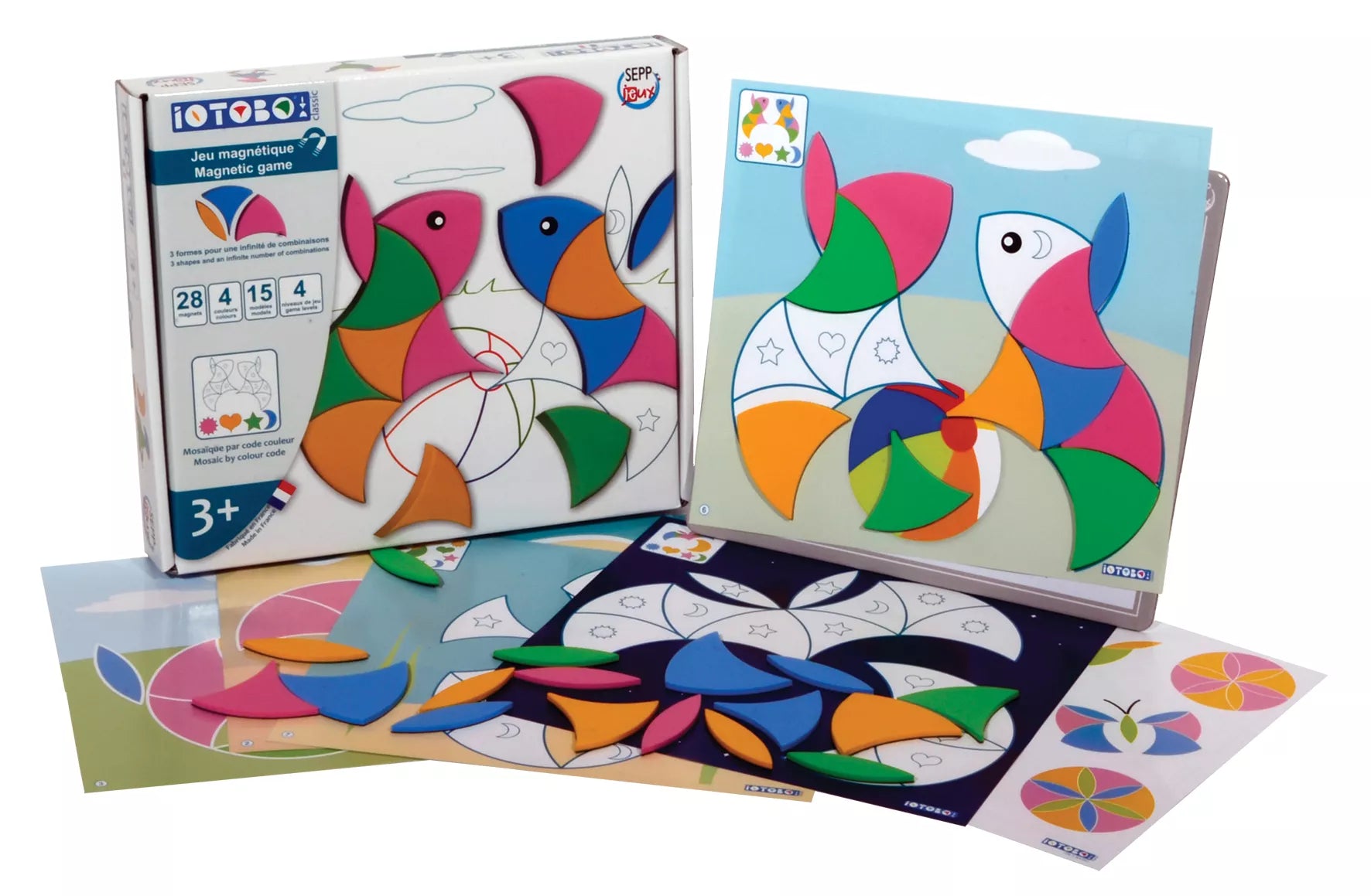 SEPP magnetinis žaidimas 4 spalvų, 3+