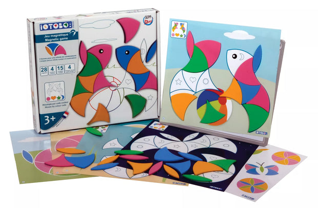 SEPP magnetinis žaidimas 4 spalvų, 3+