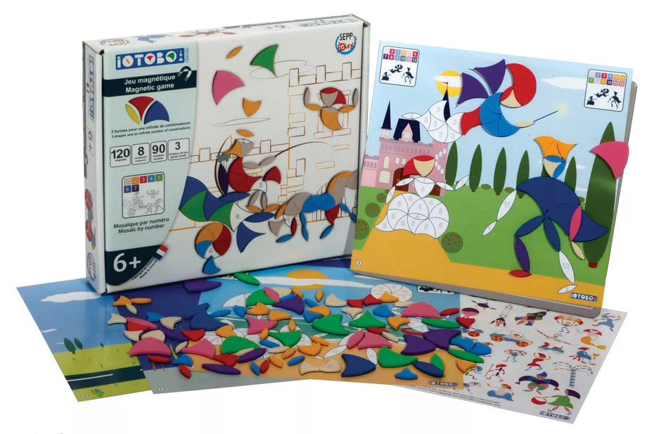 SEPP magnetinis žaidimas, 8 spalvos, 6+