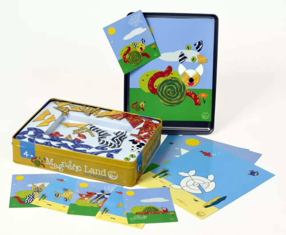 SEPP magnetinis žaidimas, Linksmi gyvūnai, 4+
