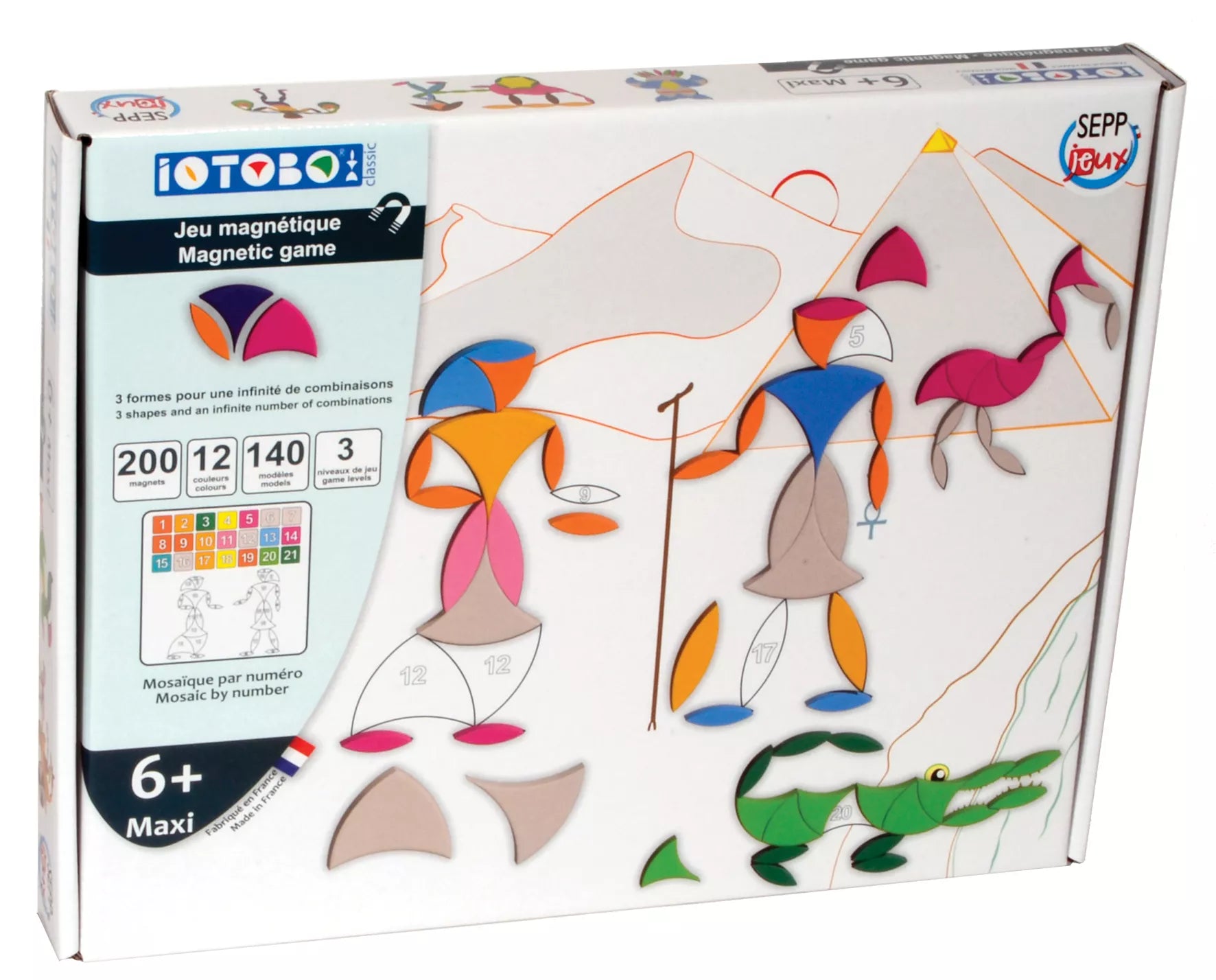 SEPP magnetinis žaidimas Maxi N 6+