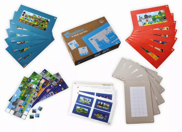 SEPP magnetinių mozaikų rinkinys Vieną kartą, 6 vaikams