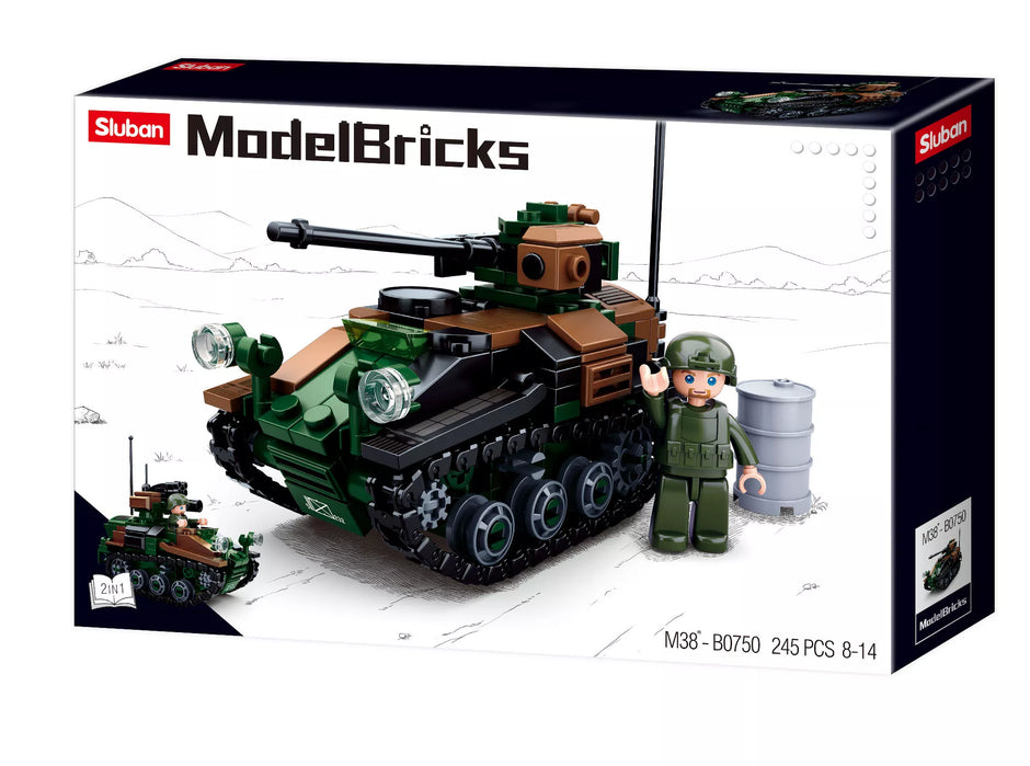 Sluban konstruktorius, Tankas, 245 det.