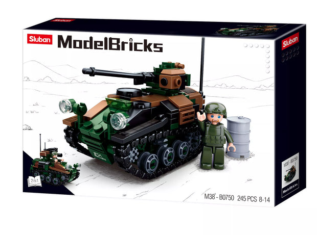 Sluban konstruktorius, Tankas, 245 det.