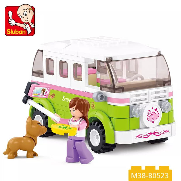 Sluban konstruktorius, Turistų autobusiukas, 158 det.