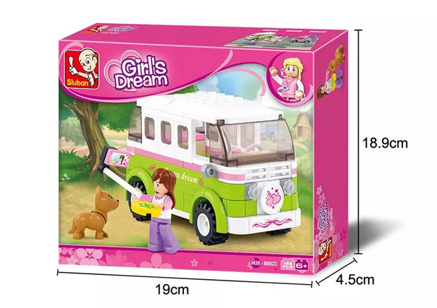 Sluban konstruktorius, Turistų autobusiukas, 158 det.