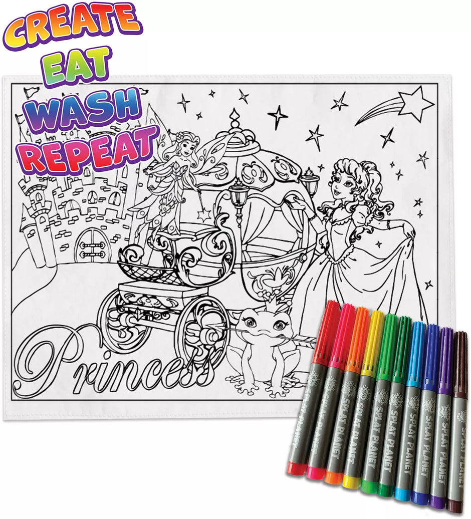 Spalvinimo kilimėlis PRINCESĖS