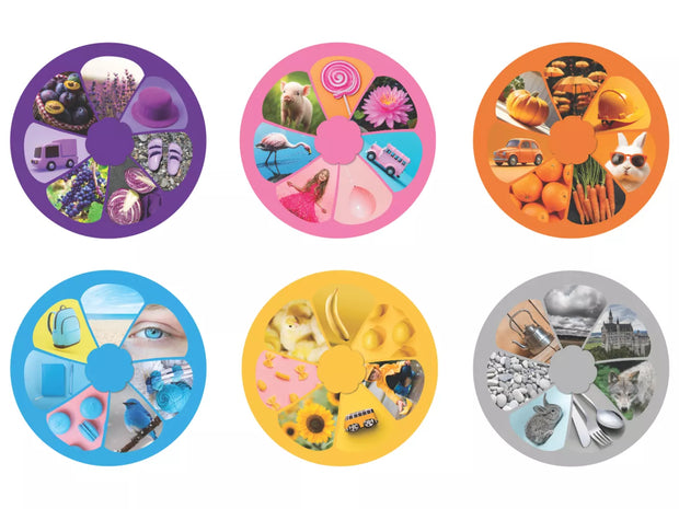 Lavinanti dėlionė COLOURS, 3-6 metų vaikams