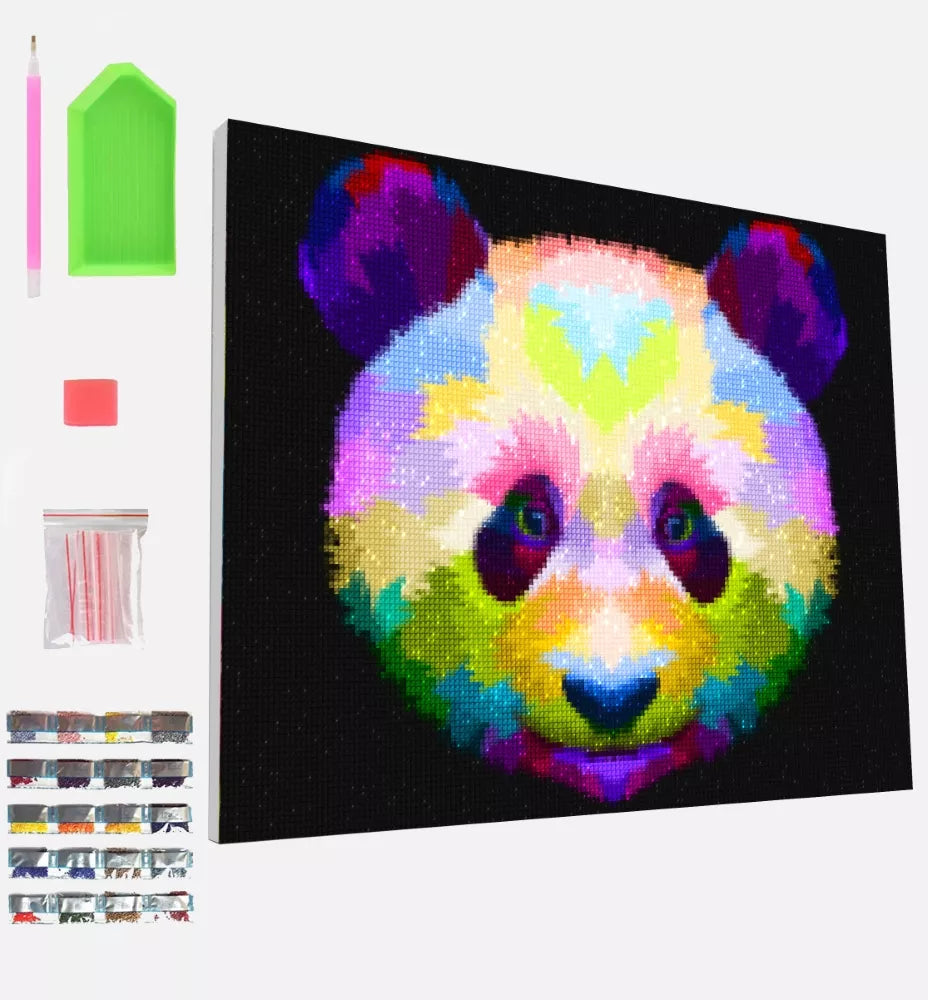 Splat Planet deimantinė dėlionė PANDA 30x40 cm