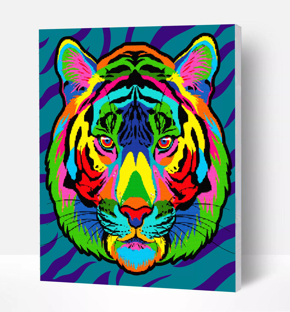 Splat Planet deimantinė dėlionė POP TIGRAS 30x40 cm