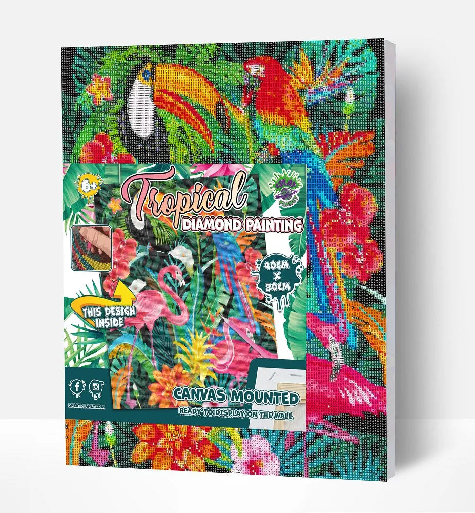 Splat Planet deimantinė dėlionė TROPIKAI 30x40 cm