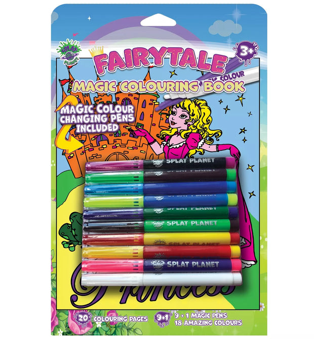 Splat Planet magiška spalvinimo knygelė PASAKA