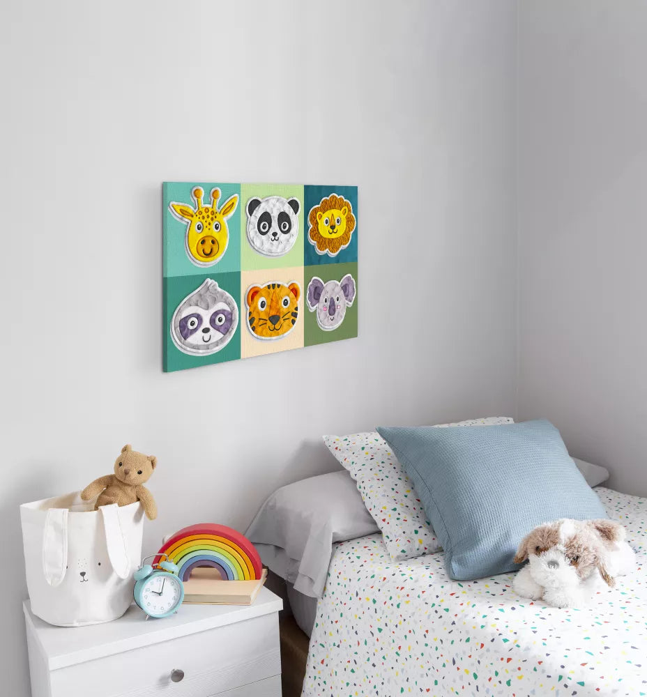 Splat Planet paveikslas iš modelino, Gyvūnėliai 30x40cm