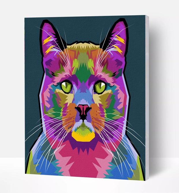 Splat Planet tapyba pagal skaičius, KATĖ 30x40 cm