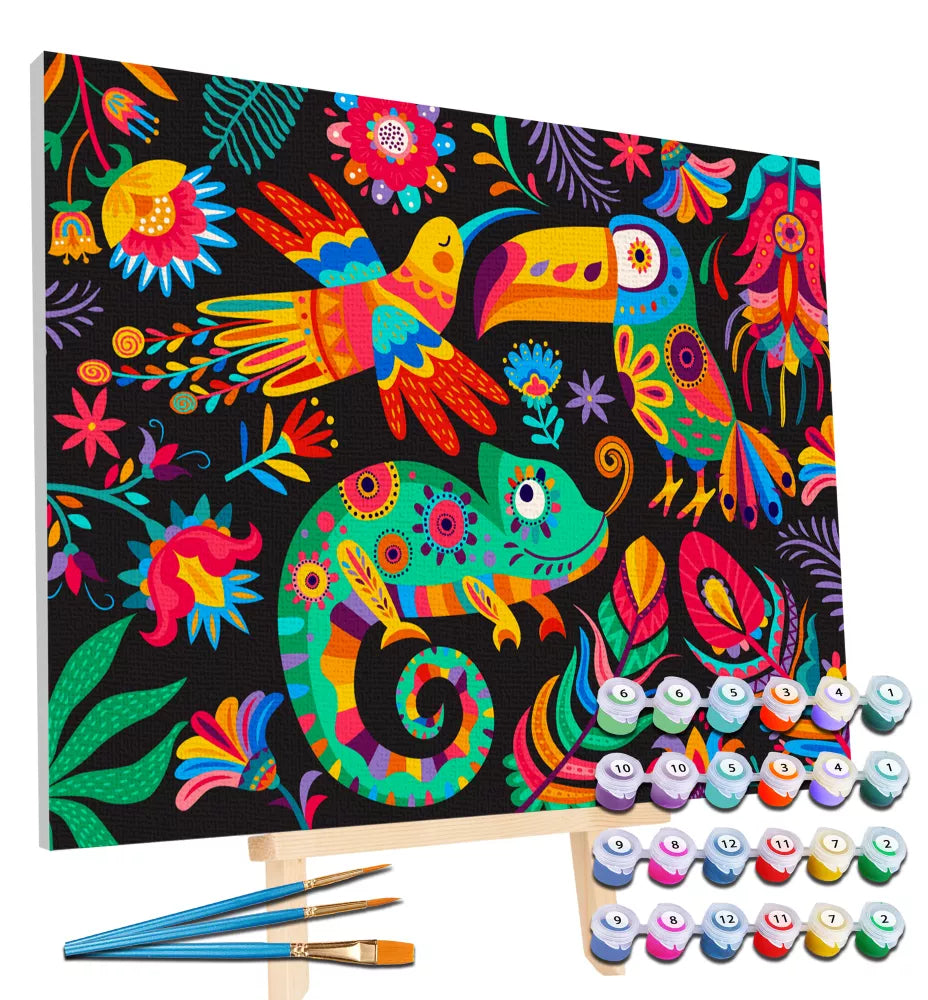 Splat Planet tapyba pagal skaičius, ŠVENTĖ 30x40 cm