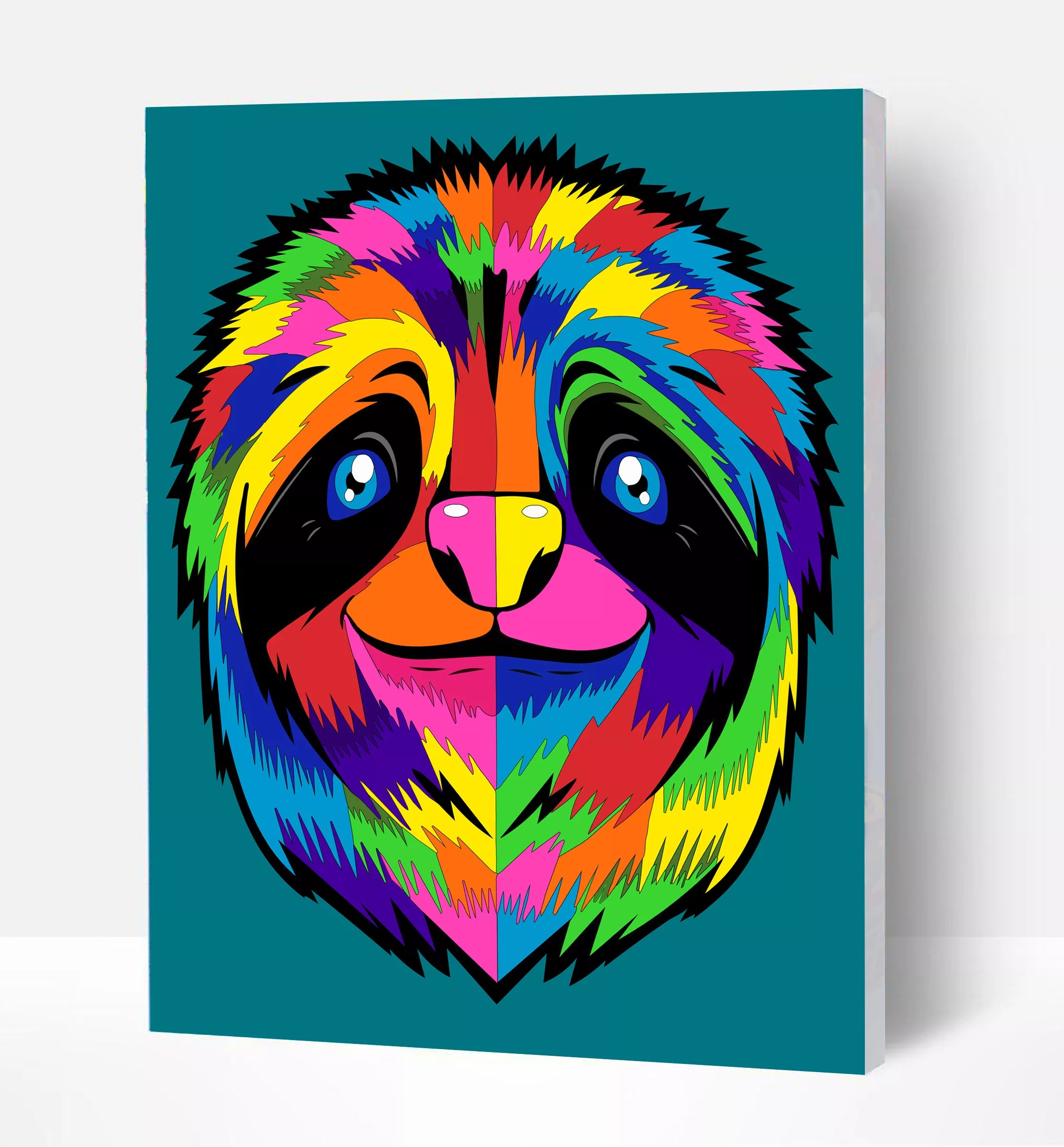 Splat Planet tapyba pagal skaičius, TINGINYS 30x40 cm