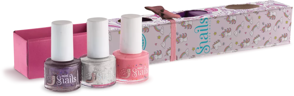 Mini nagų lakų rinkinys Vienaragis