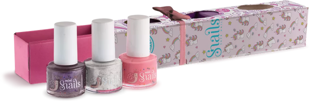 Mini nagų lakų rinkinys Vienaragis