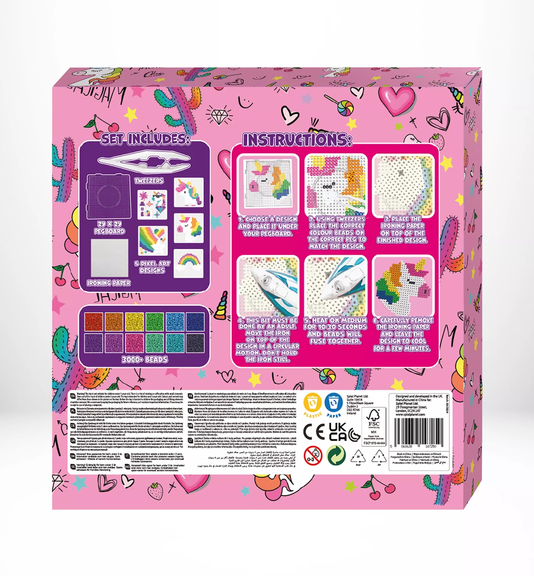 Splat Planet lyginimo karoliukai, Vienaragis